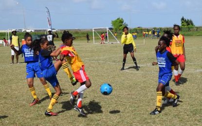 3rd Annual Smalta Girls Pee Wee Football Competition…New champs to be crowned this year, St. Stephen’s beaten; Semis on tomorrow