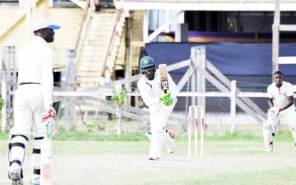 Noble House Seafoods Cricket…Ovid Richardson become 1st batsman to score two tons in same match