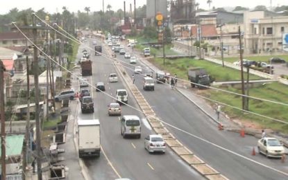 Work on East Bank Berbice road, Sheriff Street to begin next year