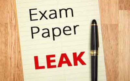 Leaked nurses’ exam papers…Process being stymied by ‘key official’ currently out of jurisdiction