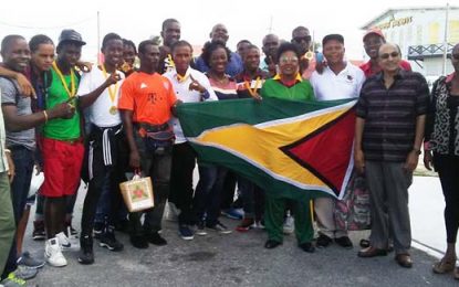 Caribbean Development Boxing Tournament…Guyana’s ‘Golden’ pugilists return to hero’s welcome after clinching Regional honours