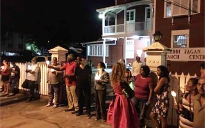 PPP, PNC supporters clash during “Red House” vigil