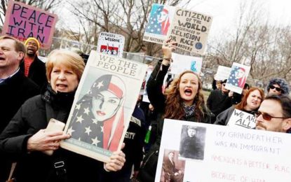 Global backlash grows against Trump’s immigration order