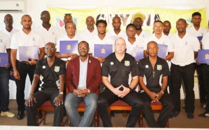 Twenty-seven coaches receive CONCACAF course certificates