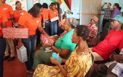 GTT employees donate to Palms residents to mark 26th anniversary