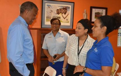 CORPORATE ANTIGUA MEETS WITH WICB