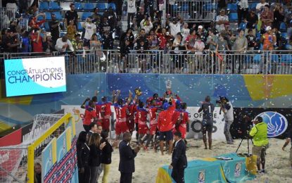 CONCACAF Beach Soccer Championship …Haynes excited at being named Best Young Player