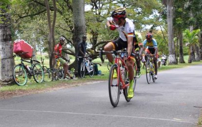 26th R&R Int. 11 Race National Park Cycle Meet…De Nobrega outsprints Eastman and Agard to take top spot; Crawford is juvenile winner