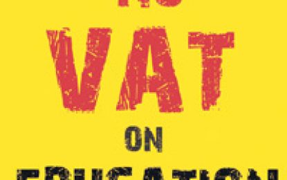 Petition calling for removal of VAT on education submitted