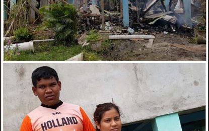 Man burns house two weeks after wife drinks kerosene