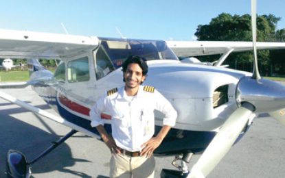 Guyanese pilot flies solo from US