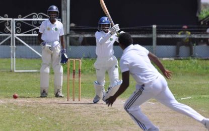 Dave West Indian imports Inter-County U-15 Cricket…Shaw, Seepersaud fires Demerara to 114-run win over E’bo