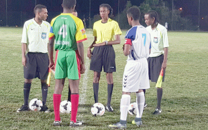 Young female referee Kenisha Prescott stars in Martinique UG student is first female to officiate at Tournoi Paul Chillan