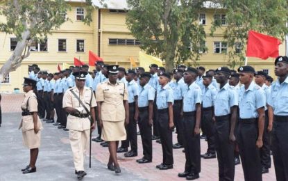 New police recruits urged to be professional and maintain integrity