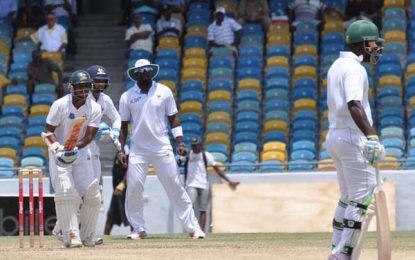 Digicel Regional four-day cricket…Bramble (77), Chanders (50) fail to prevent Jaguars following-on
