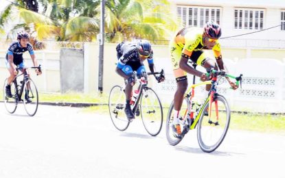 GCF 70-Mile Road Race…Jamal John makes it 2 out of 2; outsprints Hicks and Leung