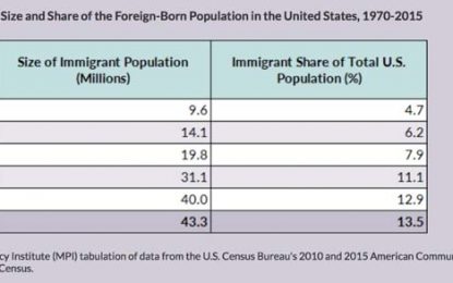 Immigrant Population in the United States