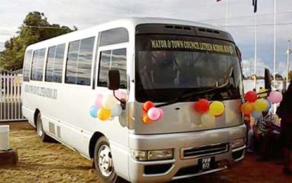 Lethem Town Council launches $9M school bus