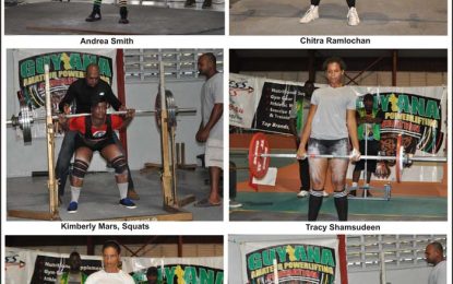 GAPF salute female powerlifters on IWD