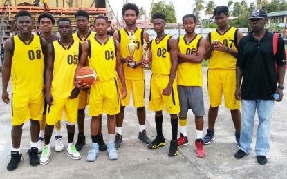 Rose Hall Town Jammers are Anamayah Basketball 2017 champions in Berbice