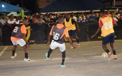 Linden Guinness ‘Greatest of the Streets’ Competition…Champs Team 25 into quarter-finals