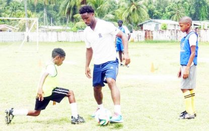 GOLDEN JAGUARS VISIT GFF-SCOTIABANK ACADEMY TRAINING CENTRES