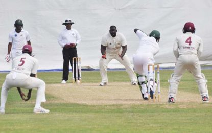 Digicel Regional First-Class cricket…Cornwall befuddles Jaguars’ batsmen
