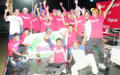 Die Hard Bothers are GFSCA/Digicel T10 champs in Essequibo