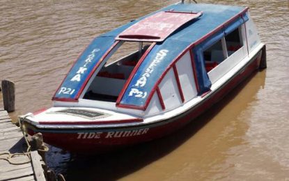 21 rescued from sinking Essequibo River speedboat