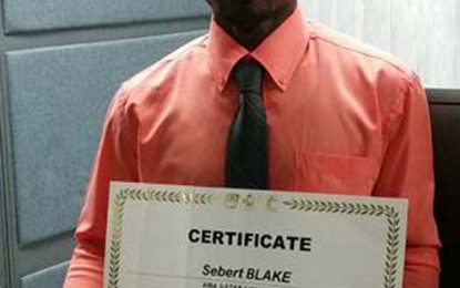 Sebert Blake officially conferred with AIBA three Star, WSB coach status