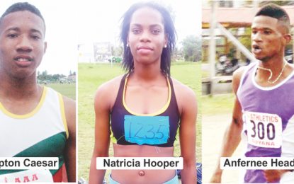 Compton Caesar races into history with CARIFTA 100m win