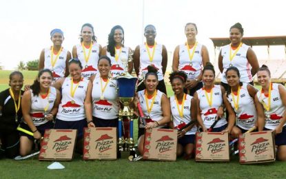 Pizza Hut GCC are ladies 2017 Woodpecker Products League champions