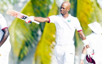 Chase hundred rescues wobbling Windies