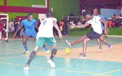 Xtreme Clean & Maintenance Co. / GT Beer ‘Gold Rush’ Futsal Tournament…Georgetown, Linden renew rivalry tonight; Lucky fans to benefit from giveaways