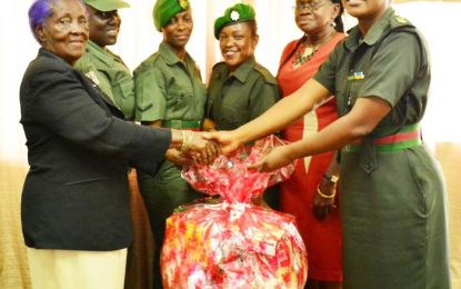 Army honours one of first female soldiers on birthday