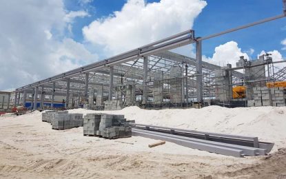 US$150M CJIA expansion 62% complete