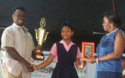 One Mile Primary School pupil wins Annual Spelling Bee