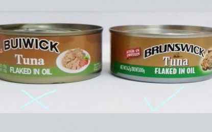 Court agrees with refusal of falsely labelled tuna