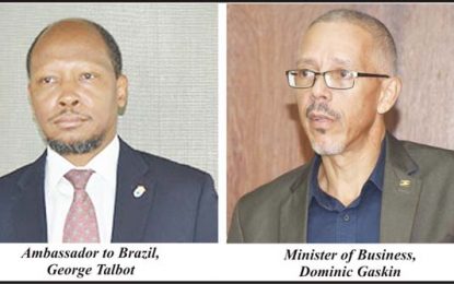 Guyana team on trade, investment mission in Brazil