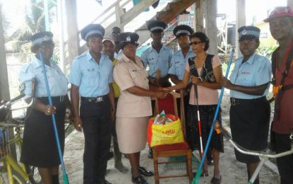 Your friendly neighbourhood policeman… Golden Grove cops assist visually impaired resident