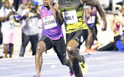 Bolt marks home swansong with victory