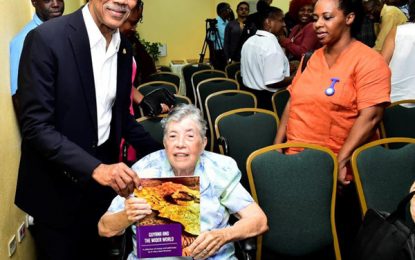 Sister Noel Menezes launches new book on Guyana