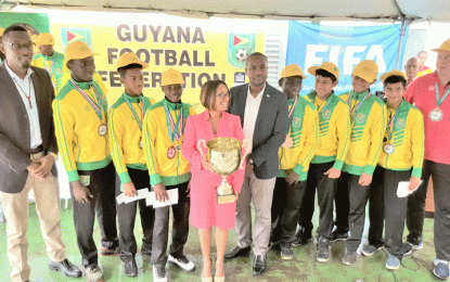 U-15 footballers receive plaudits from GFF and corporate partners