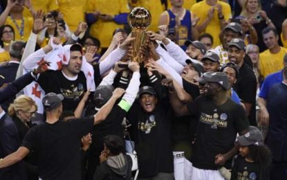 Warriors ride Durant to beat Cavaliers and clinch NBA title