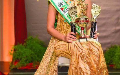 Vena Mookram crowned Miss World Guyana 2017