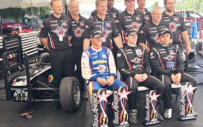 Calvin Ming and his Pabst Racing team enjoy success at Road America circuit