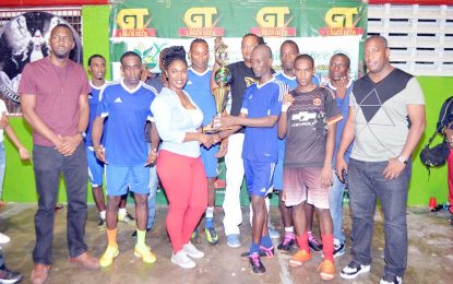 Xtreme Clean & Maintenance Co. / GT Beer ‘Gold Rush’ Futsal Tournament…Richardson’s four-goal spree helps preserve Sparta’s reputation