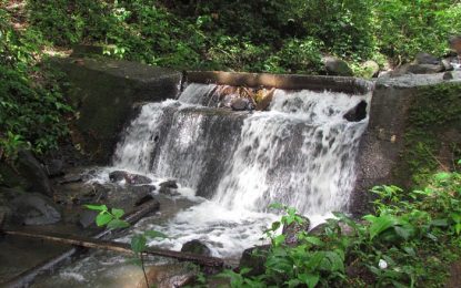 Hosororo Falls used to improve Mabaruma water distribution