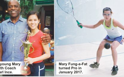 The sky is the limit for Guyana’s Squash Player, Mary Fung-A-Fat