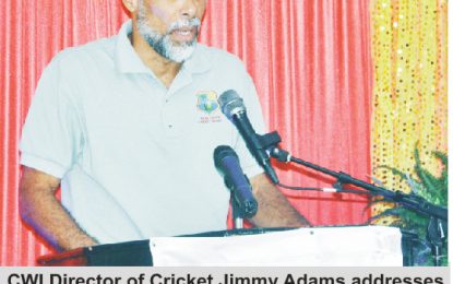 Adams urges cricketers to use U17 tourney as a stepping stone